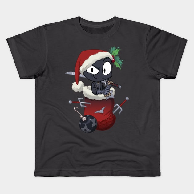 Stocking Stuffer: Ninja Kids T-Shirt by Dooomcat